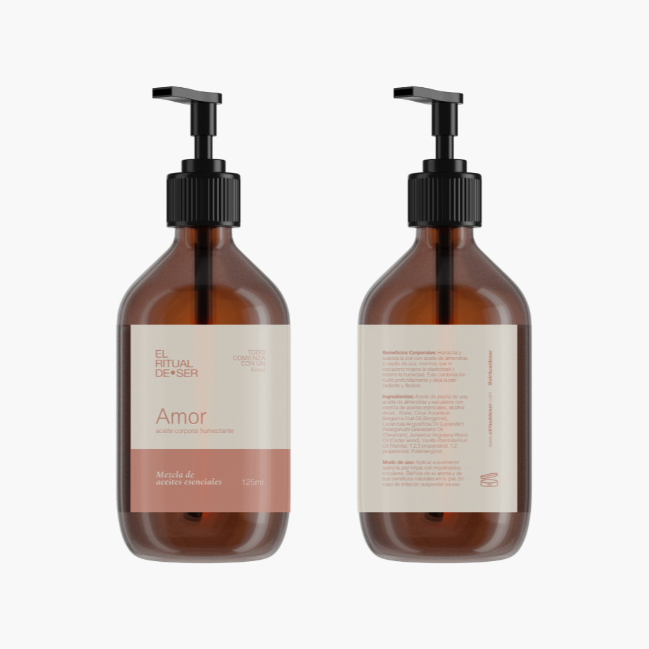 Aceite Amor - Corporal Humectante y Antioxidante